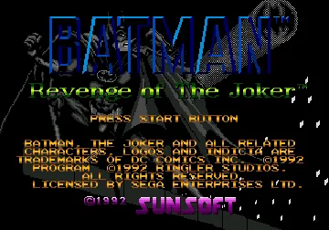 Batman - Revenge of the Joker (USA) screen shot title